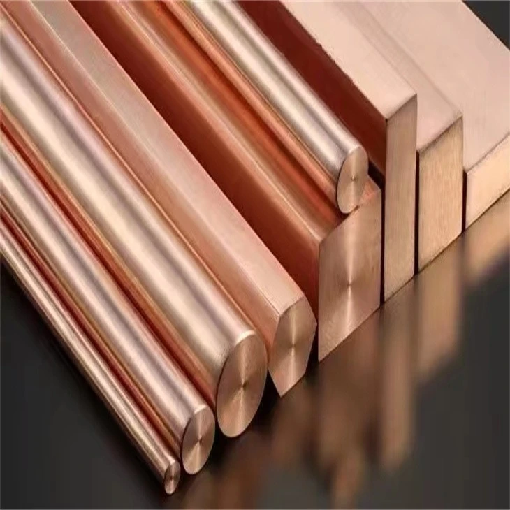 Copper Flat Solid Bar