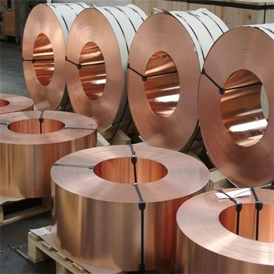 610 mm ширина Мека медна лента, навита на рулони